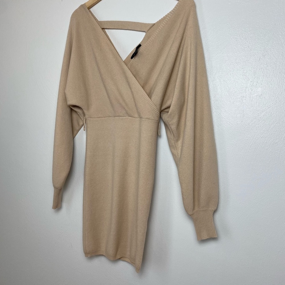 Knit Dress. Forever 21. Taupe. Sz S